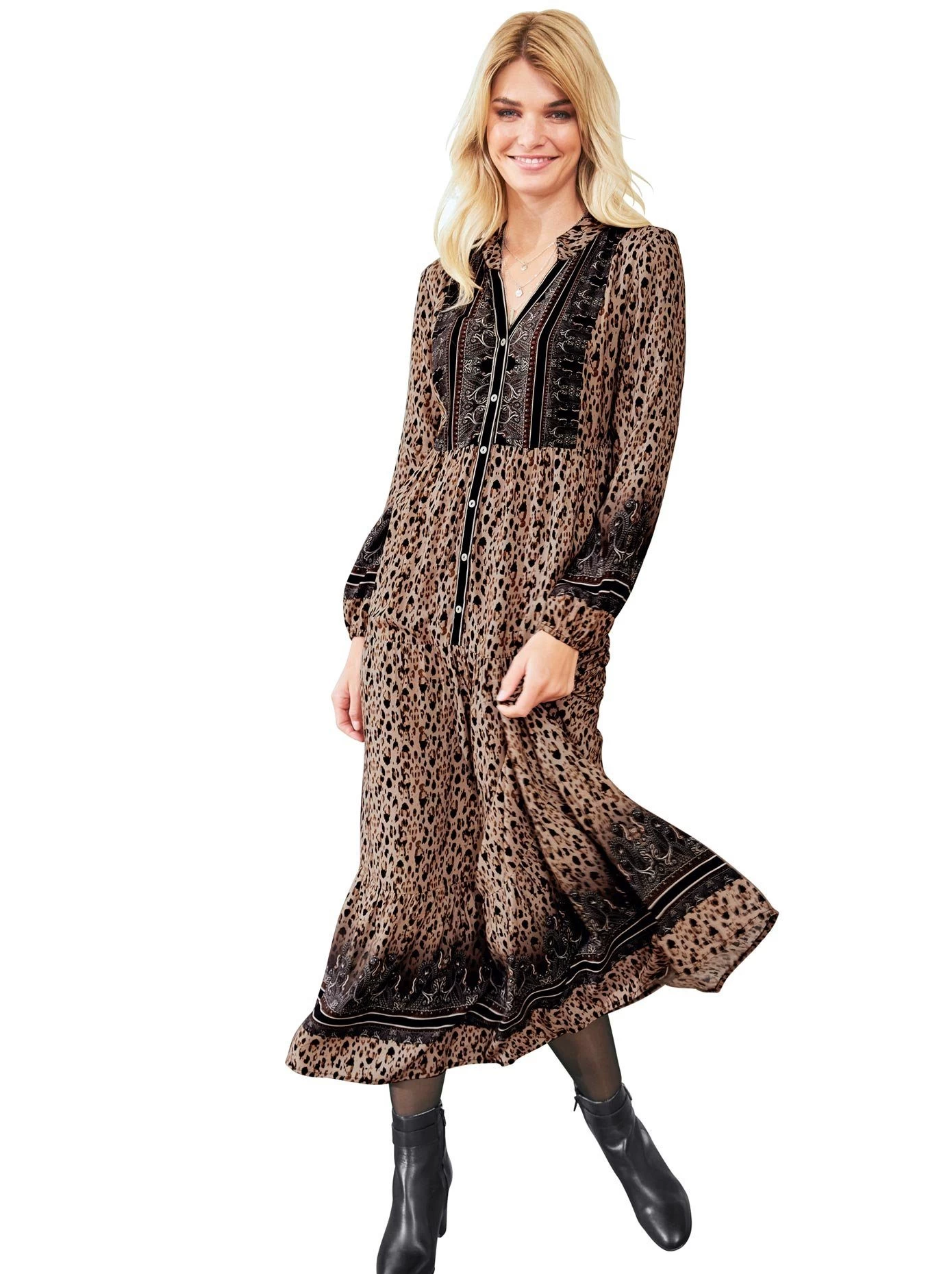 O'Neill Midi-jurk "All Over Print" - Afbeelding 20