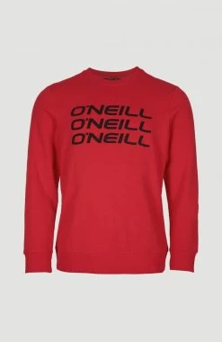 O'Neill Sweatshirt "Triple Stack" Met Een Ronde Hals