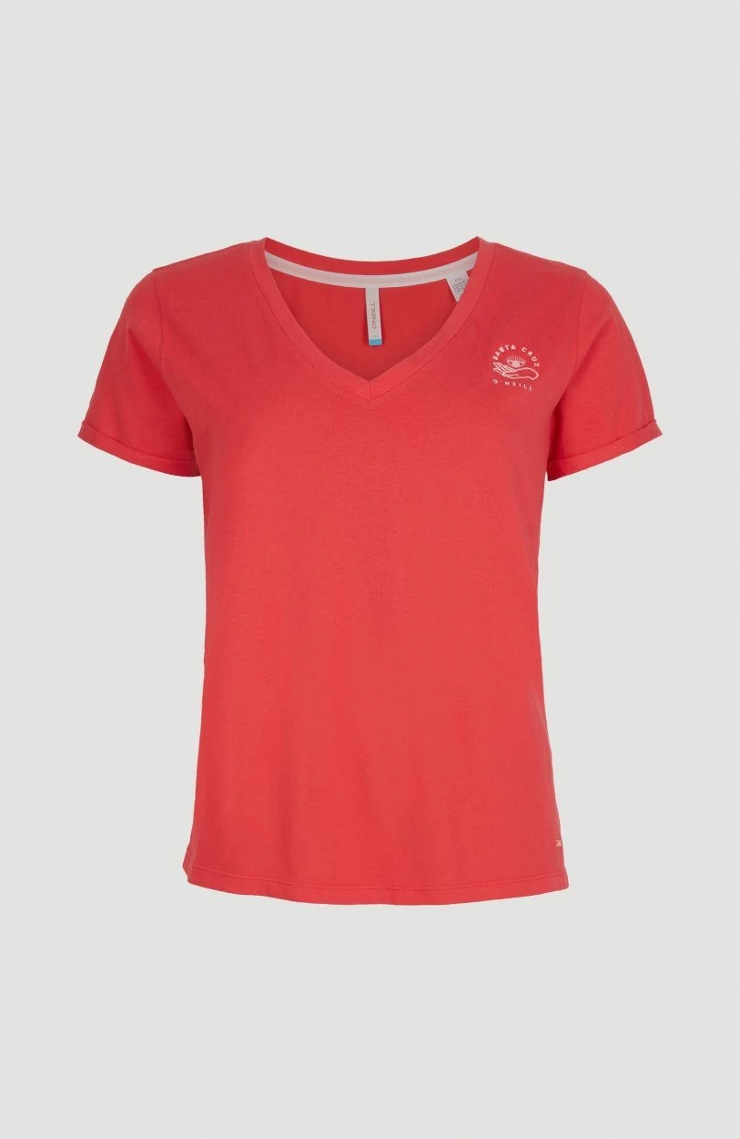 O'Neill T-shirt "Graphic" Met V-hals - Afbeelding 5